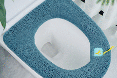 Buy Now: 25 Pieces of Plush Knitted Toilet Seat With Handle