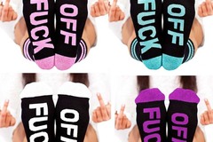 Buy Now: 24 Pairs of English Alphabet Socks