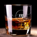  :  Custom Wording Whisky Pair Glasses