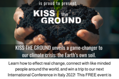 Free Event : Info Session & Kiss the Ground - Free Screening!