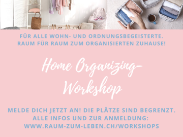 Workshop Angebot (Termine): Leichter Wohnen - The Home Detox