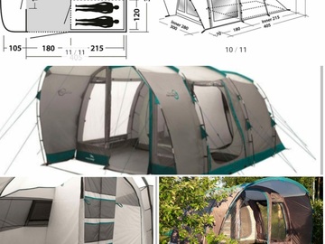 Vuokraa tuote: Tilava iso teltta Easycamp