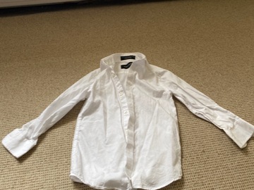 Selling A Singular Item: White 3t dress shirt 