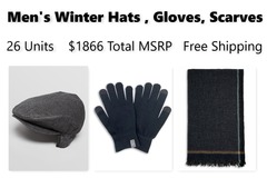 Buy Now: Men's Winter Hats, Gloves, and Scarves