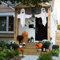 Bulk Lot (Liquidation & Wholesale): Halloween 2-Pack Ghost Hanging Decorations – Indoor/Outdoor 
