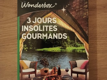 Vente: Coffret Wonderbox "3 jours insolites gourmands" (199,90€)
