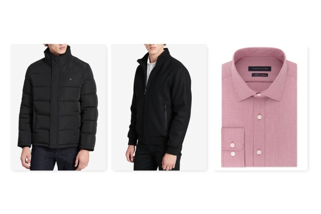 Men's NWOT Brand Name Jackets, Shirts, and More!
