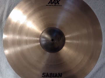 Selling with online payment: Sabian AAX 21" Raw Dry Bell Ride Cymbal