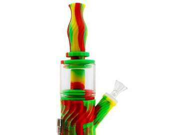  : Horn Silicone Glass Water Pipe Diy