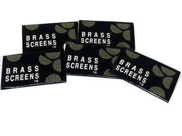Post Now: Pipe Screens 5 Pack - Brass