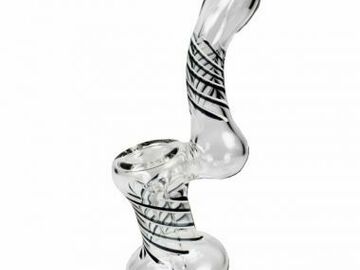 : Zebra Glass Bubbler