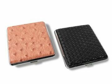 Post Now: Assorted 'Leather' Design Cigarette Case