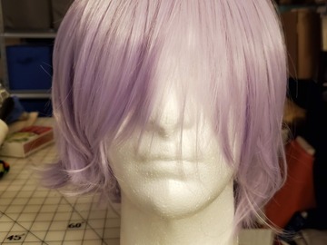 Selling with online payment: Epic Cosplay Vanilla Purple Fusion Short Wig Free Ship