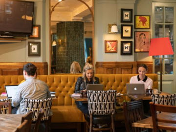 Book a table: plan to escape the home office? Look no further than our space