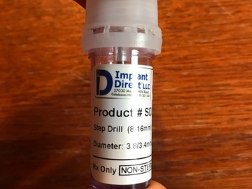 Nieuwe apparatuur: ImplantDirect step drill 3.8