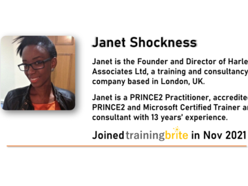 Instructor: Janet Shockness (Project Management)