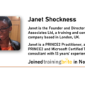 Instructor: Janet Shockness (Project Management)