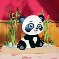 Vente au détail: Lampe de chevet panda pour chambre enfant