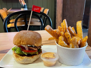 Free | Book a table: Grill'd Pakington Street | Freelancer's fave burger shop to work