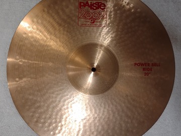Selling with online payment: Paiste 2002 20" Power Bell Ride Cymbal