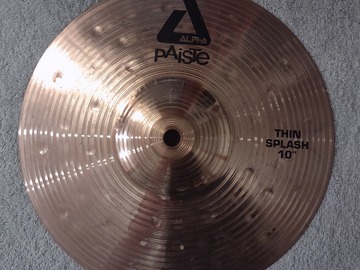 Selling with online payment: Paiste Alpha 10" Thin Splash Cymbal