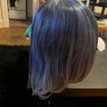 Selling with online payment: WigIsFasion Purple/Black/Silver Bob Wig