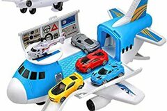 Comprar ahora: 1 Pc Lot Transport Cargo Airplane With 5 Vehicles