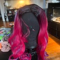 Selling with online payment: Amazon Pink/Purple/Red/Black Party Wig (Descendants Audrey)