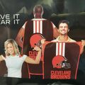 Liquidation/Wholesale Lot: Cleveland Browns NFL Team Flag - 90 count