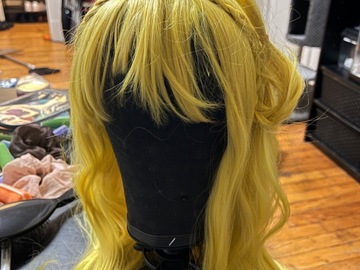 Selling with online payment: Love Live Sunshine Mari Ohara Blonde/Yellow Wig Amazon