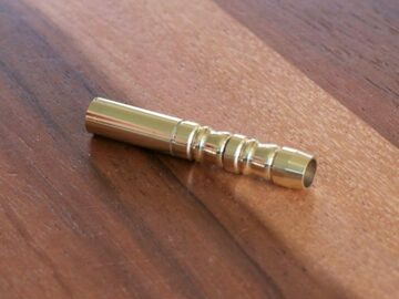 Post Now: 3″ metal brass one hitter pipe