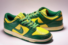 Selling with online payment: Foxtrot Brazil Dunk Low - Neo Vintage Custom, NEW. 10