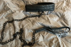 Selling: Soft Collar and lead