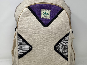 Post Now: Handmade THC Free Pure Hemp Unisex Backpack