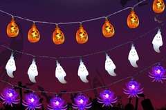 Bulk Lot (Liquidation & Wholesale): Halloween String Lights-Only $5.00/Pack