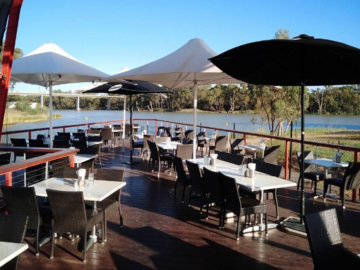 Book a table: Head to Mildura Dockside Cafe and enjoy working from their space!
