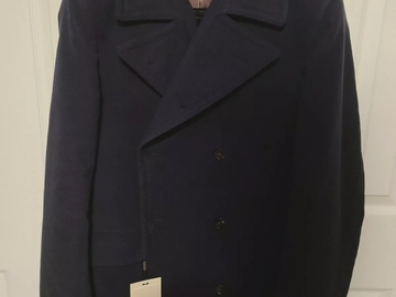 Selling with online payment: Jort Double Breasted Navy Peacoat 40