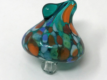 Post Now: Colorful Art Glass Carb Cap