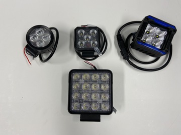 Selling with online payment: Four Work Lights (Various Sizes)