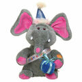 Liquidation/Wholesale Lot: Nika Funny Birthday Elephant New 8″ Plush Moving stuffed animal 