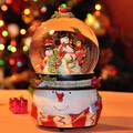 Selling: Crystal Christmas snow ball love reading