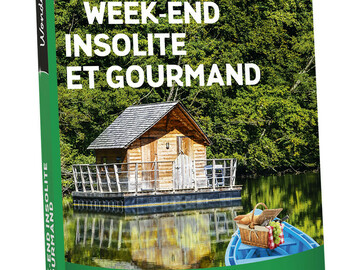 Vente: Coffret Wonderbox "Week end Insolite et Gourmand" (99,90€)