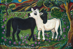 Myydään taidetta: Naivistinen eläinmaalaus