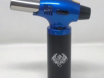 Post Now: 6.25" Special Blue Inferno Butane Torch - Black & Blue