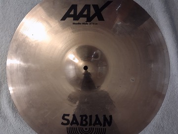 Selling with online payment: Sabian AAX 20" Studio Ride Cymbal