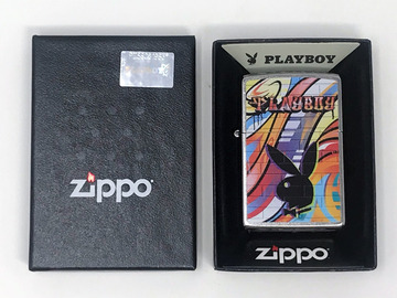 Post Now: Zippo Lighter - Playboi Rabbit Design, Indoor-Outdoor-Windproof