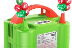 Rent per night (24 hour rental): Electric balloon pump