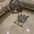 Rent per night (24 hour rental): Sim racing set up g29 steering wheel, pedals, gear shifter, stand