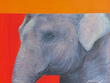 Sell Artworks: Elephant calf