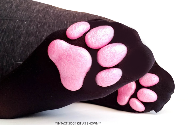Pink Silicone Cat Paw Pad Toe Bean for Cosplay